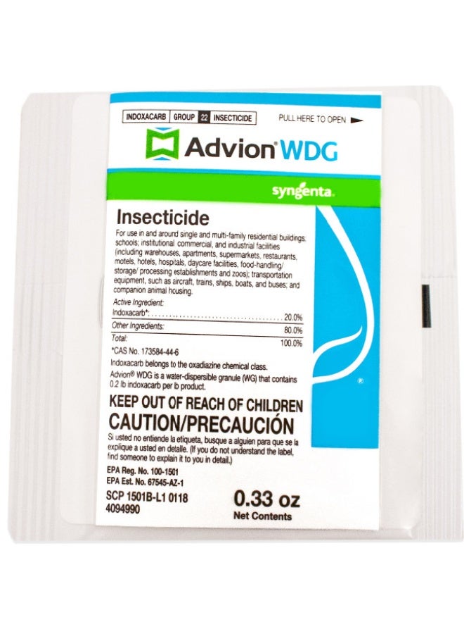 Advion WDG Water Dispersible Granules Insecticide .33 OZ